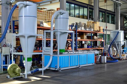 Twin-screw extrusion line - Everplast Machinery Co., Ltd. - pelletizing / compounding / for PVC