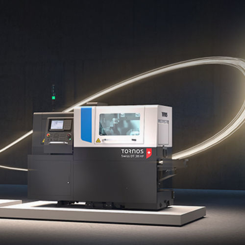 CNC Swiss lathe - DT 32 HP - TORNOS - 5-axis / 2-spindle / drilling