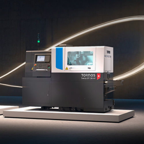 CNC Swiss lathe - DT 13 series  - TORNOS - 5-axis / rigid / 2-spindle