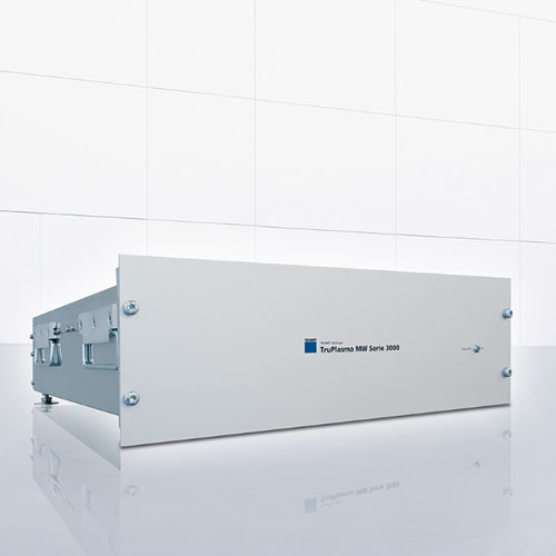 Programmable plasma generator - TruPlasma MW Series 1000 /3000 / 5000 - TRUMPF lasers - high-frequency / RF / PC-controllable