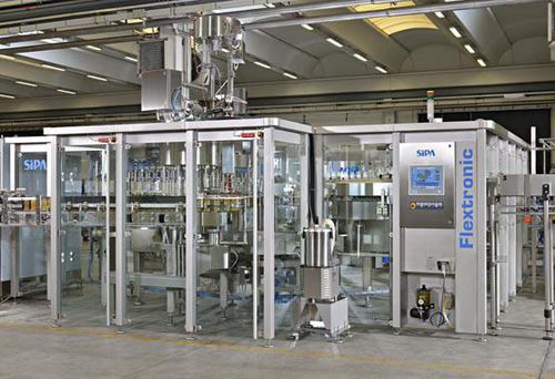 Automatic filling machine - Flextronic Series - SIPA - multi-container / liquids / volumetric