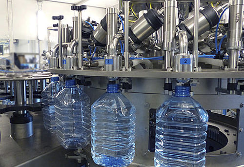 Automatic filling machine - BIGFILL - SIPA - for PET bottles / for liquids / rotary