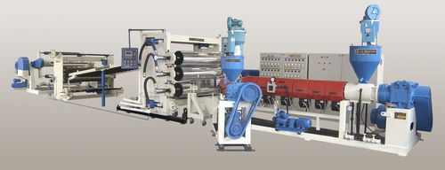 Multilayer extrusion line - J P Extrusiontech Ltd. - plastic sheet / sheet / for PVC