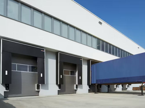 Flexible dock shelter - Hörmann - inflatable / loading
