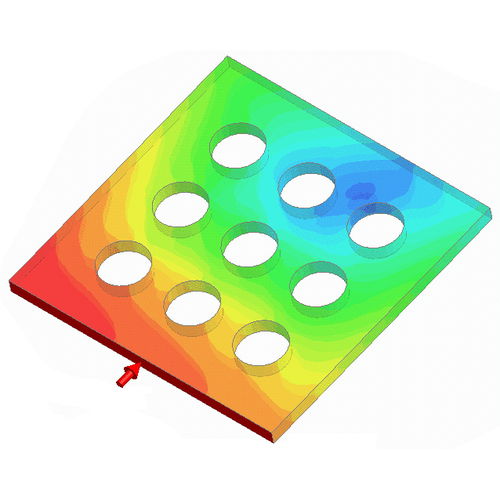 FEA mechanical fatigue analysis software - Underfill - Moldex3D, CoreTech System Co., Ltd.