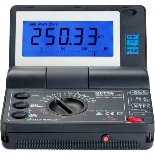 Digital multimeter - METRAport 40S   - GOSSEN METRAWATT GmbH - with bar graph display / portable / 300 V