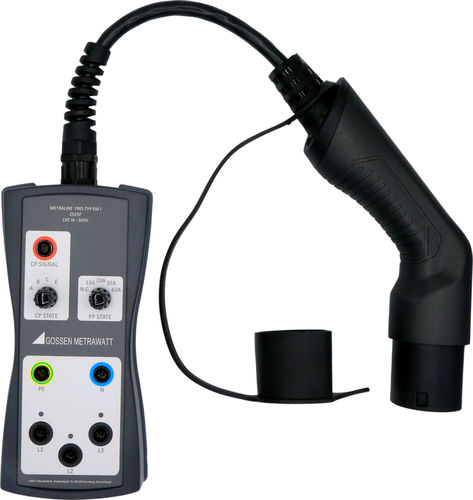 Test power adapter - Metraline Pro-Typ EM I - GOSSEN METRAWATT GmbH - single-phase/three-phase