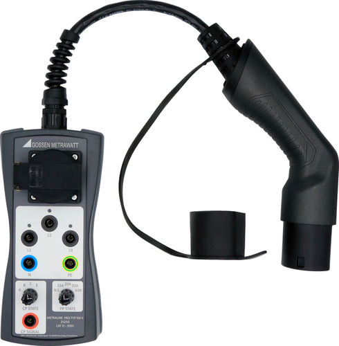 Test power adapter - Metraline Pro-Typ EM II - GOSSEN METRAWATT GmbH - single-phase/three-phase