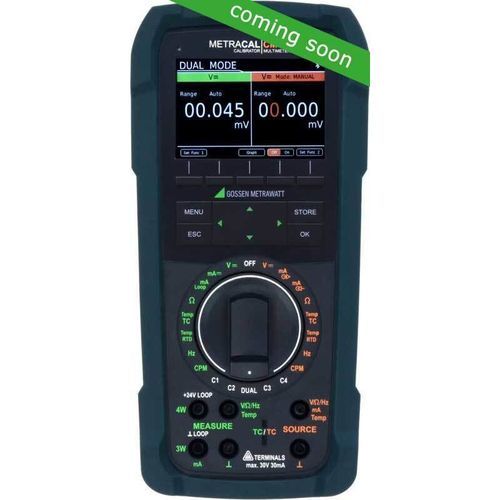 Process calibrator - METRACAL CM XTRA - GOSSEN METRAWATT GmbH - temperature / voltage / multifunction