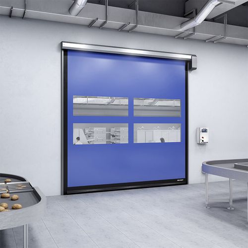 Roll up door HS90 series ASSA ABLOY Entrance Systems stainless