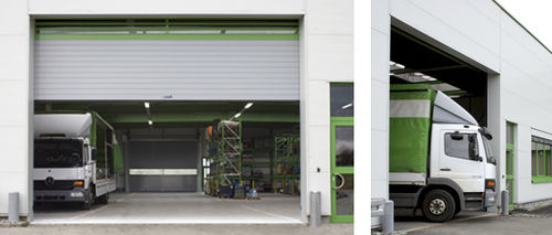 Roll up door - RR3000 XXL - ASSA ABLOY Entrance Systems - metal / class 3 / class 4