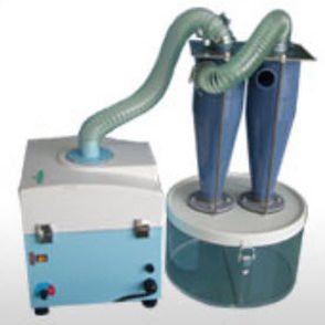 Cyclone dust collector - CVA-1030 - CHIKO AIRTEC - pneumatic backblowing / compact / mobile