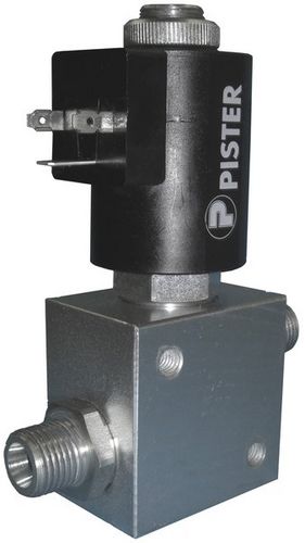 Direct-operated solenoid valve - DN 8 - Pister Kugelhähne - 2-way / hydraulic / cartridge