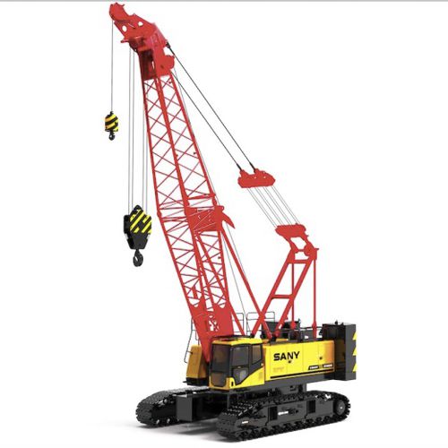 Crawler crane - SCC850A-5 - SANY - boom / lattice / for construction