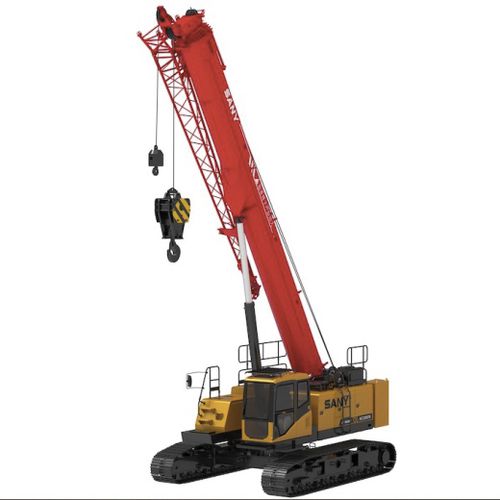 Crawler crane - SCC400TB - SANY - boom / telescopic / for construction