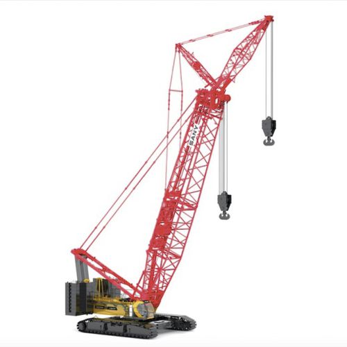 Crawler crane - SCC3500A - SANY - boom / lattice / for construction