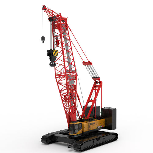 Mobile crane - SCC2500A - SANY - boom / lattice / for construction