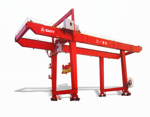 Rail-mounted gantry crane - RMG5530S - SANY - for container / double-girder / for heavy loads