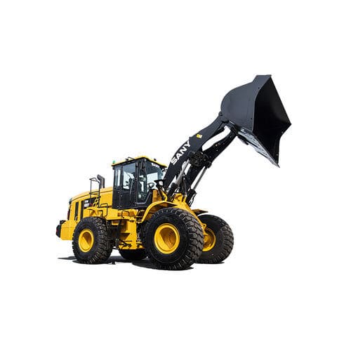 Rubber-tired loader - SW405K - SANY - articulated / compact / for construction