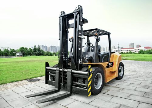 Diesel forklift truck - SCPE100 - SANY - ride-on / handling / 4-wheel