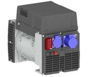 Single-phase alternator - MR 100 series - Nuova Saccardo Motori - brushless / 2-pole / industrial