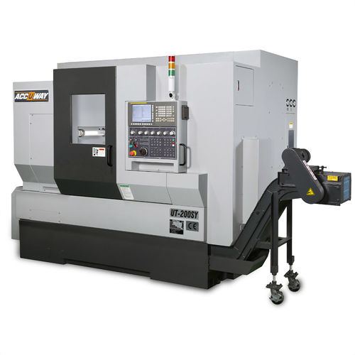 CNC turning center - UT-200SY - Accuway Machinery - 3-axis / 2-spindle / A2-6