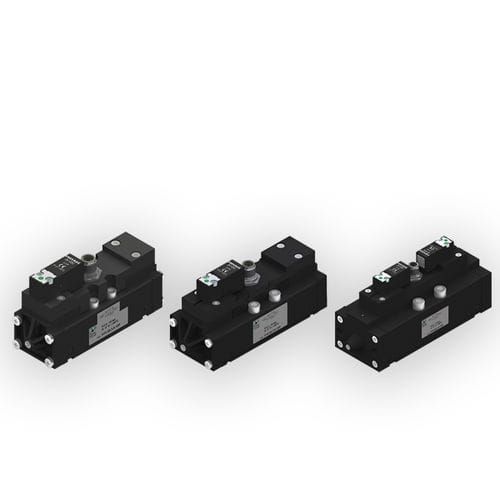 Pilot-operated solenoid valve - 1000 M12 series - PNEUMAX - 5-way / air
