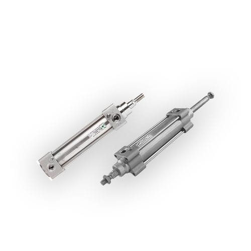 Pneumatic cylinder - Steel line series - PNEUMAX - piston / stainless steel / ISO 15552