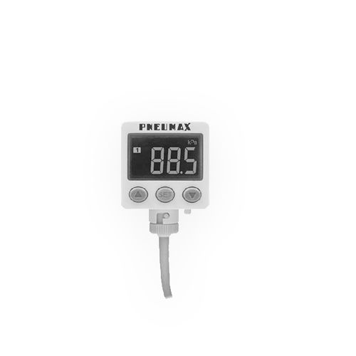 Electromechanical pressure switch - DS series - PNEUMAX - PNP / panel-mount / with display