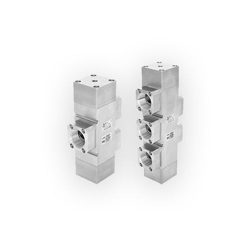 Direct-operated solenoid valve - Steel line series - PNEUMAX - 5-way / air / for natural gas