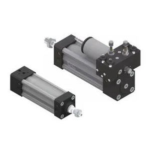Hydro-pneumatic cylinder - 1450-1463 series - PNEUMAX - anodized aluminum / ISO 15552