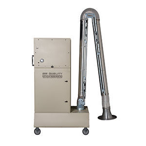 Activated carbon filtration system - M66V - Air Quality Engineering - air / dust / HEPA
