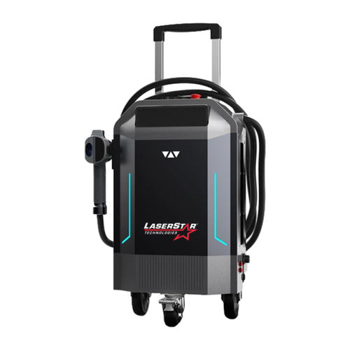 Laser cleaning system - 4102-M - Laserstar Technologies Corporation - manual / for the aeronautical industry / industrial