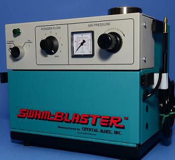 Manual mini blasting machine - MV-2 - Crystal Mark - pressure