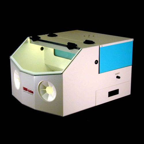 Suction blast cabinet - TURBO-Station - Crystal Mark - manual / compact