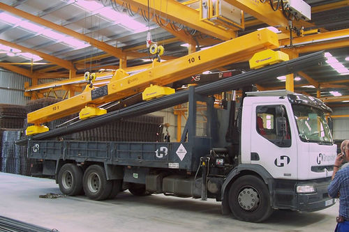 Cross lifting beam - EM series - MAG AUTOBLOK TECNOMAGNETE - industrial / electromagnetic