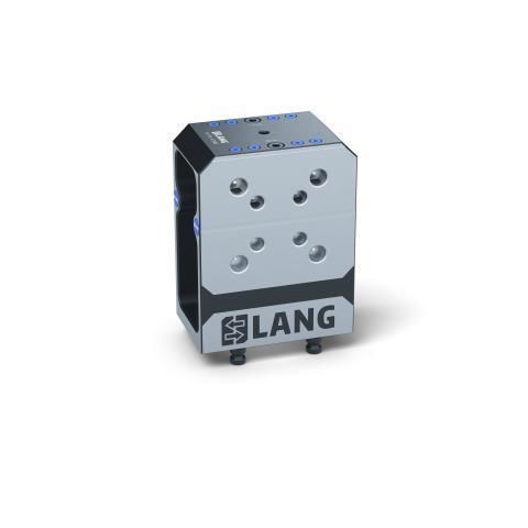 Machine tool zero-point clamping unit - 47548 - LANG Technik - modular clamping plate / multi clamping system / high-precision