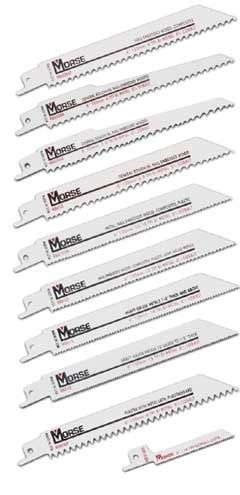 Sabre saw blade - M. K. Morse - bi-metal / for wood