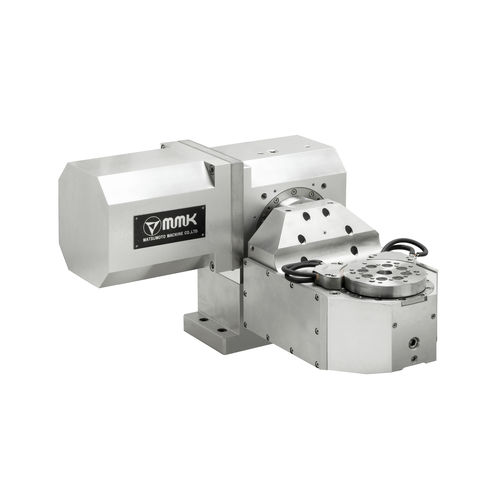 Motor-driven rotary indexing table - SAT series - MMK Matsumoto Europe - tilting / for EDM / worm gear