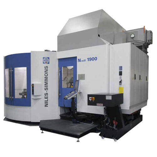 5-axis machining center - NMILL 1900 - Niles-Simmons Industrieanlagen - vertical / gantry / HSK F63