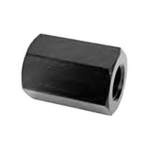 Hexagonal nut - 4150 / 6150 series - TE-CO - cylindrical / carbon steel / ring coupling