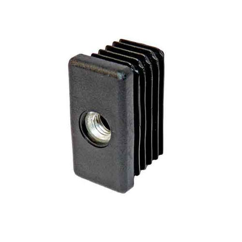 Threaded end cap - ILRFA series - PANOZZO Srl - rectangular / metal ...