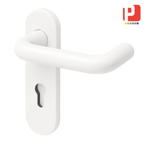 Tubular handle - MANTF1-C series - PANOZZO Srl - steel / oval