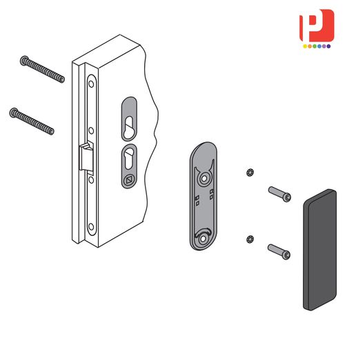 Tubular handle - MANTF36 series - PANOZZO Srl - steel