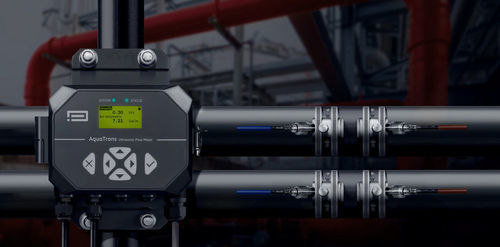 Ultrasonic flow meter - AquaTrans AT620 - Panametrics - volume / for liquids / clamp-on