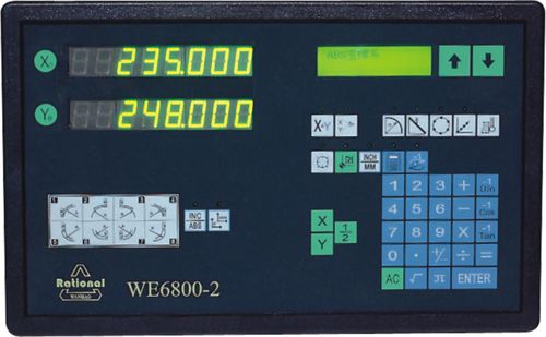 Position indicator - WE-6800 Series - Rational Precision Instrument Co., Ltd - digital / panel-mount / for machine tools