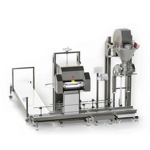 Packaging line for the food industry - Bernhardt - for the pharmaceutical industry / for cosmetic products / bag
