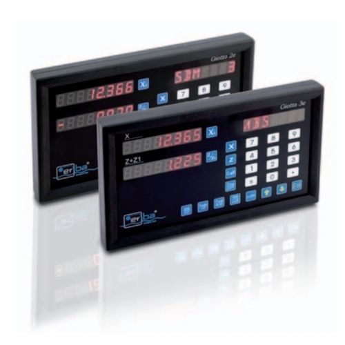 Position indicator - Giotto 2E - Elbo - Eredi Bassi Araldo sas - digital / panel-mount / for lathes