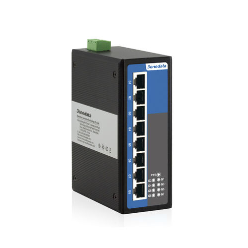 8 ports network switch - ES208G - 3onedata Co.,Ltd. - unmanaged / gigabit Ethernet / layer 2