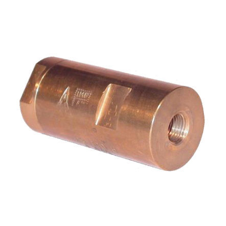 Membrane check valve - C313 - IMF - for gas / threaded / brass